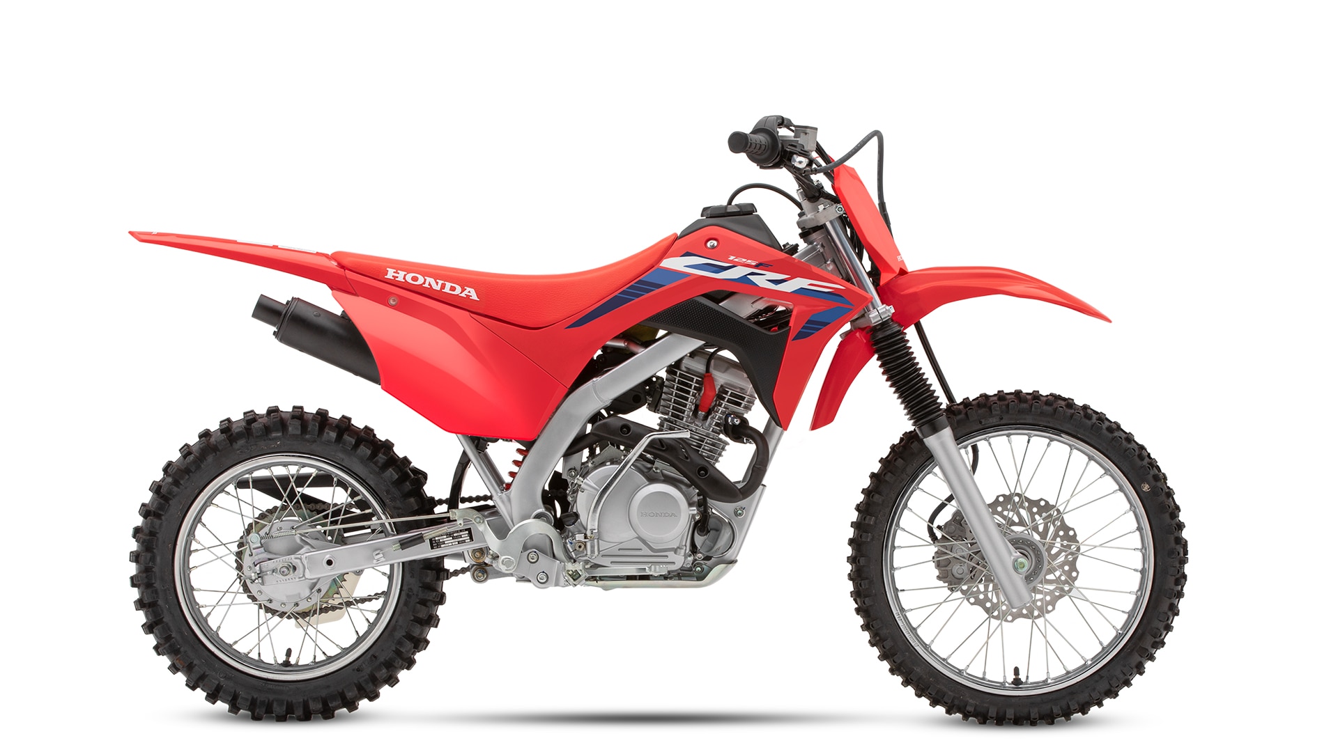Right side-view of Honda CRF125F